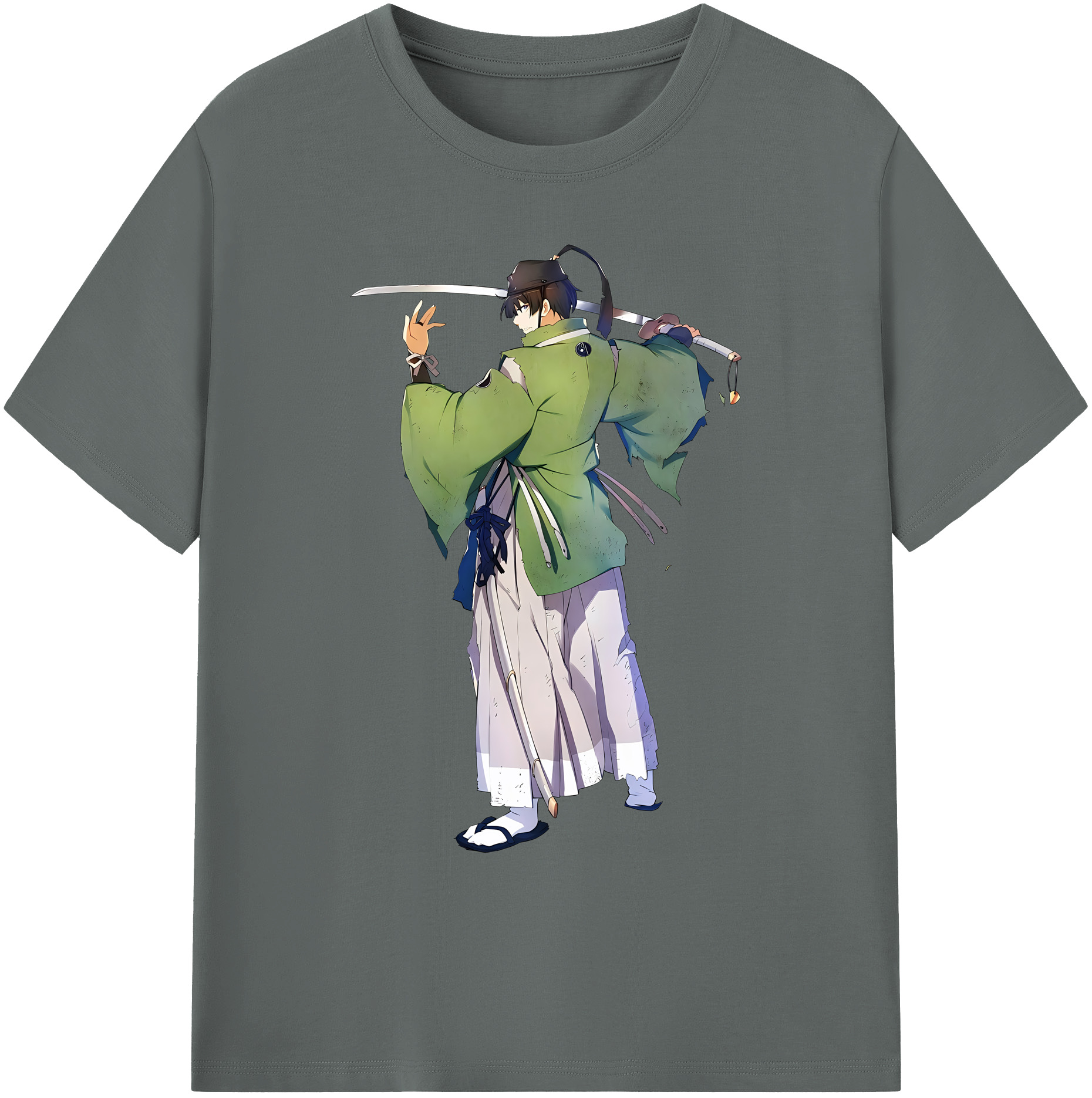 （画像用） 刀剣乱舞 Touken Ranbu 綿100％ メンズ半袖Tシャツ｜肌触りやわらか＆通気性